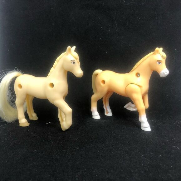 2 spirit riding free horse mcdonalds happy meal toy 3.25 1 brush-able tail - Picture 9 of 9